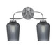 Toltec Lighting - 3912-GP-4252 - Two Light Bath Bar - Cavella - Graphite