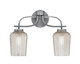 Toltec Lighting - 3912-GP-4253 - Two Light Bath Bar - Cavella - Graphite