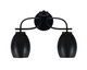 Toltec Lighting - 3912-MB-426-MB - Two Light Bath Bar - Cavella - Matte Black