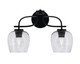 Toltec Lighting - 3912-MB-4812 - Two Light Bath Bar - Cavella - Matte Black