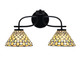 Toltec Lighting - 3912-MB-9415 - Two Light Bath Bar - Cavella - Matte Black