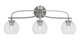 Toltec Lighting - 3913-GP-4100 - Three Light Bath Bar - Cavella - Graphite