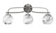 Toltec Lighting - 3913-GP-4109 - Three Light Bath Bar - Cavella - Graphite
