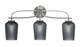 Toltec Lighting - 3913-GP-4252 - Three Light Bath Bar - Cavella - Graphite