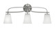 Toltec Lighting - 3913-GP-460 - Three Light Bath Bar - Cavella - Graphite