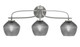 Toltec Lighting - 3913-GP-4622 - Three Light Bath Bar - Cavella - Graphite