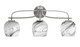 Toltec Lighting - 3913-GP-4819 - Three Light Bath Bar - Cavella - Graphite