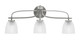 Toltec Lighting - 3913-GP-500 - Three Light Bath Bar - Cavella - Graphite