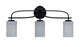 Toltec Lighting - 3913-MB-4062 - Three Light Bath Bar - Cavella - Matte Black