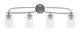 Toltec Lighting - 3914-GP-300 - Four Light Bath Bar - Cavella - Graphite