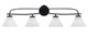 Toltec Lighting - 3914-MB-312 - Four Light Bath Bar - Cavella - Matte Black