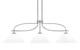 Toltec Lighting - 3936-GP-316 - Three Light Island Pendant - Cavella - Graphite