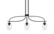 Toltec Lighting - 3936-MB-210 - Three Light Island Pendant - Cavella - Matte Black