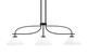 Toltec Lighting - 3936-MB-314 - Three Light Island Pendant - Cavella - Matte Black