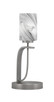 Toltec Lighting - 39-GP-3009 - One Light Table Lamp - Cavella - Graphite