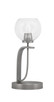 Toltec Lighting - 39-GP-4100 - One Light Table Lamp - Cavella - Graphite