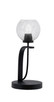 Toltec Lighting - 39-MB-4102 - One Light Table Lamp - Cavella - Matte Black