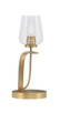 Toltec Lighting - 39-NAB-210 - One Light Table Lamp - Cavella - New Age Brass