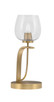 Toltec Lighting - 39-NAB-4810 - One Light Table Lamp - Cavella - New Age Brass