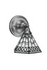 Toltec Lighting - 40-BN-9105 - One Light Wall Sconce - Any - Brushed Nickel