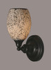 Toltec Lighting - 40-MB-416 - One Light Wall Sconce - Any - Matte Black