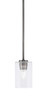 Toltec Lighting - 4501-GP-300 - One Light Mini Pendant - Atlas - Graphite