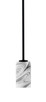 Toltec Lighting - 4501-MB-549 - One Light Mini Pendant - Atlas - Matte Black