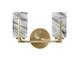 Toltec Lighting - 4512-NAB-549 - Two Light Bath Bar - Atlas - New Age Brass
