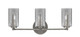Toltec Lighting - 4513-GP-542 - Three Light Bath Bar - Atlas - Graphite