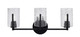 Toltec Lighting - 4513-MB-3002 - Three Light Bath Bar - Atlas - Matte Black