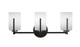 Toltec Lighting - 4513-MB-310 - Three Light Bath Bar - Atlas - Matte Black