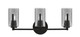 Toltec Lighting - 4513-MB-542 - Three Light Bath Bar - Atlas - Matte Black