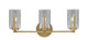 Toltec Lighting - 4513-NAB-542 - Three Light Bath Bar - Atlas - New Age Brass