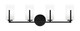 Toltec Lighting - 4514-MB-541 - Four Light Bath Bar - Atlas - Matte Black