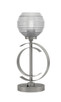 Toltec Lighting - 56-GP-5110 - One Light Accent Lamp - Accent Lamps - Graphite