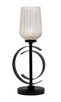 Toltec Lighting - 56-MB-4253 - One Light Accent Lamp - Accent Lamps - Matte Black