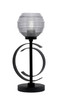 Toltec Lighting - 56-MB-5112 - One Light Accent Lamp - Accent Lamps - Matte Black
