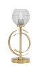 Toltec Lighting - 56-NAB-5110 - One Light Accent Lamp - Accent Lamps - New Age Brass
