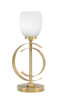 Toltec Lighting - 56-NAB-615 - One Light Accent Lamp - Accent Lamps - New Age Brass