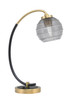 Toltec Lighting - 57-MBNAB-5112 - One Light Desk Lamp - Desk Lamps - Matte Black & New Age Brass