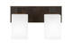 Toltec Lighting - 582-DG-531 - Two Light Bath Bar - Apollo - Dark Granite