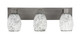Toltec Lighting - 583-GP-4165 - Three Light Bath Bar - Apollo - Graphite