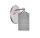 Toltec Lighting - 5911-BN-4062 - One Light Wall Sconce - Capri - Brushed Nickel