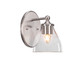 Toltec Lighting - 5911-BN-4760 - One Light Wall Sconce - Capri - Brushed Nickel