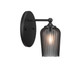 Toltec Lighting - 5911-MB-4252 - One Light Wall Sconce - Capri - Matte Black