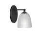 Toltec Lighting - 5911-MB-500 - One Light Wall Sconce - Capri - Matte Black