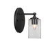 Toltec Lighting - 5911-MB-530 - One Light Wall Sconce - Capri - Matte Black