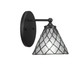 Toltec Lighting - 5911-MB-9185 - One Light Wall Sconce - Capri - Matte Black