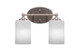 Toltec Lighting - 5912-BN-3001 - Two Light Bath Bar - Capri - Brushed Nickel