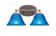 Toltec Lighting - 5912-BN-4155 - Two Light Bath Bar - Capri - Brushed Nickel